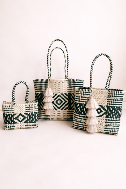 Mini Basket | Aztec Green