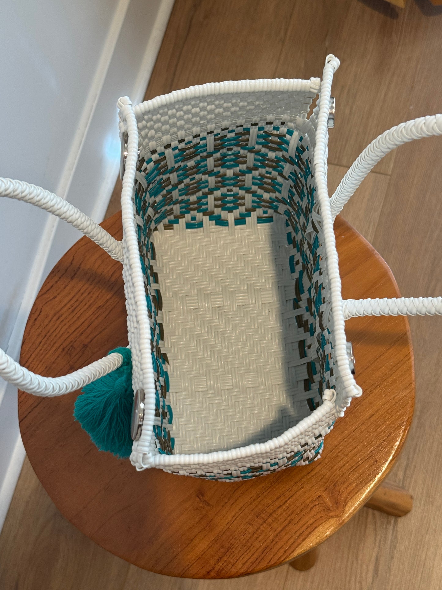 Mini Basket | Coastal Blue Sierra Weave