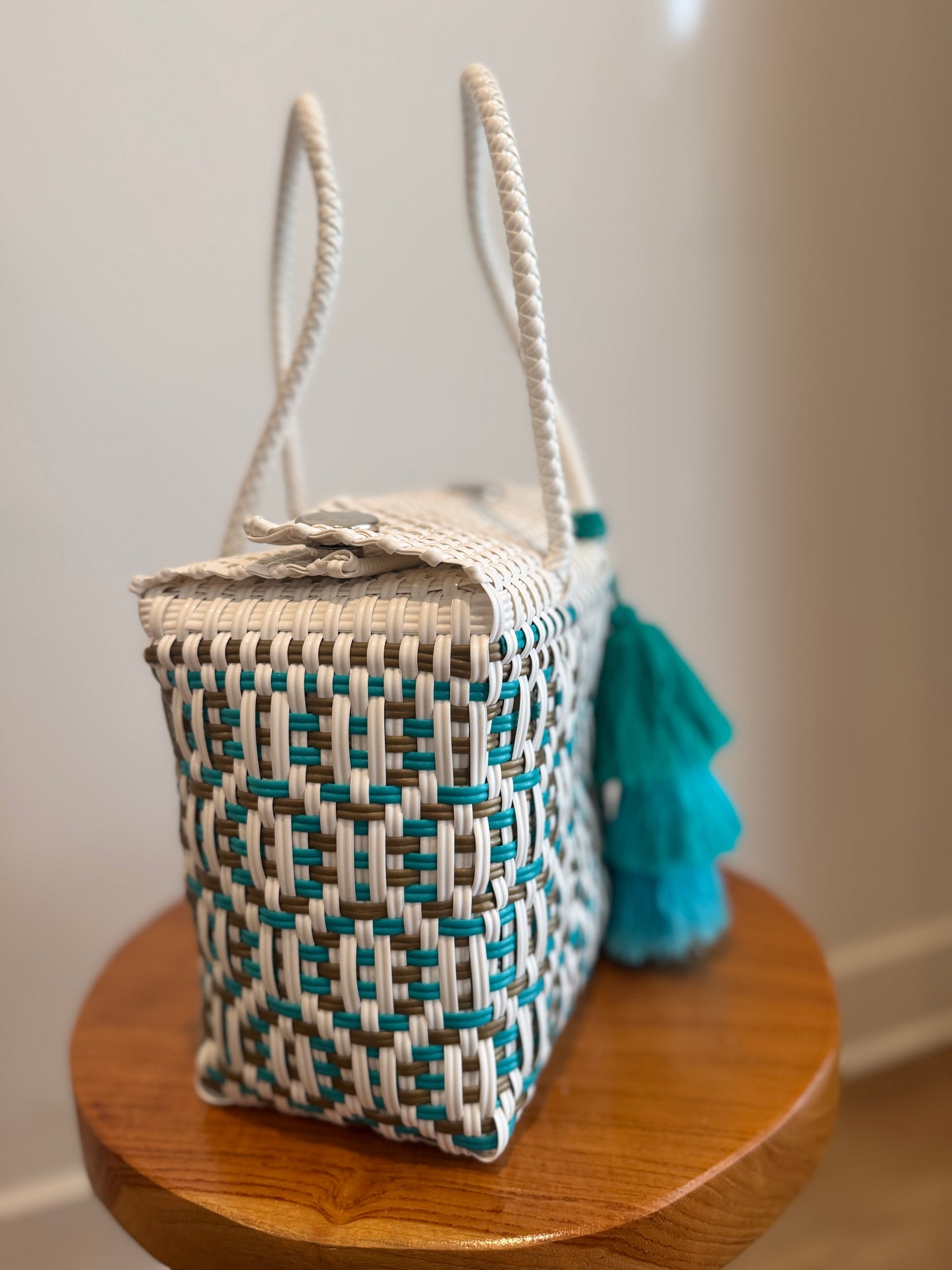 Mini Basket | Coastal Blue Sierra Weave