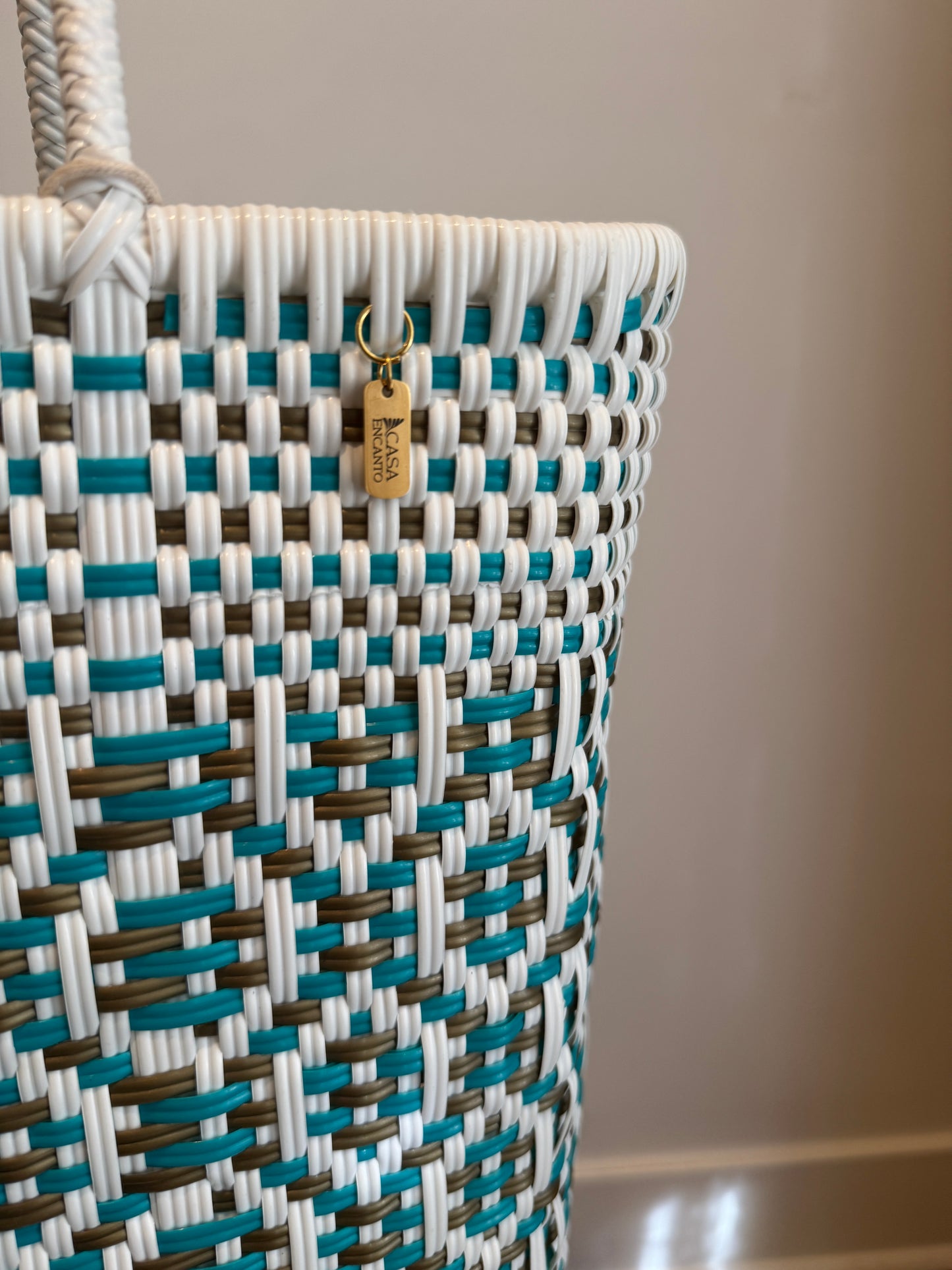 Classic Tote  | Coastal Blue Sierra Weave