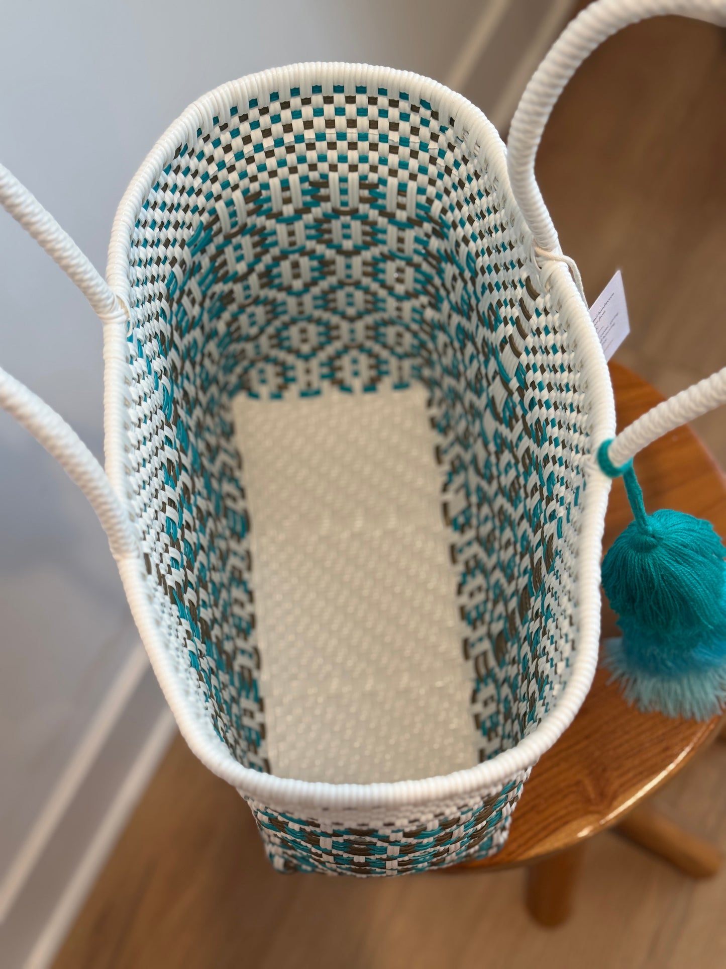 Classic Tote  | Coastal Blue Sierra Weave