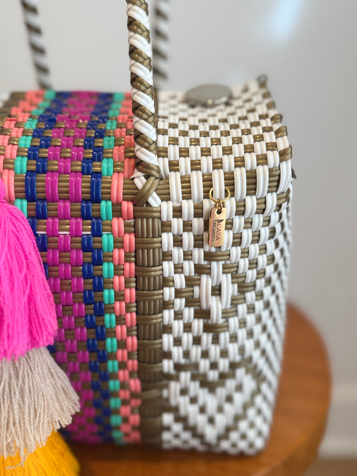 Mini Basket | Rainbow Heart Roads
