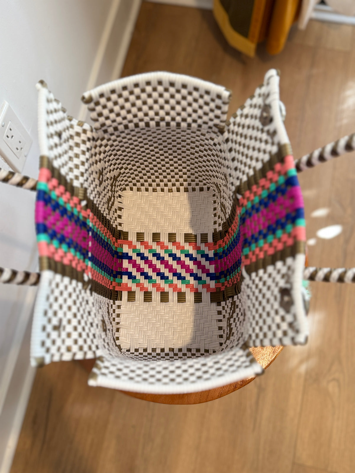Mini Basket | Rainbow Heart Roads