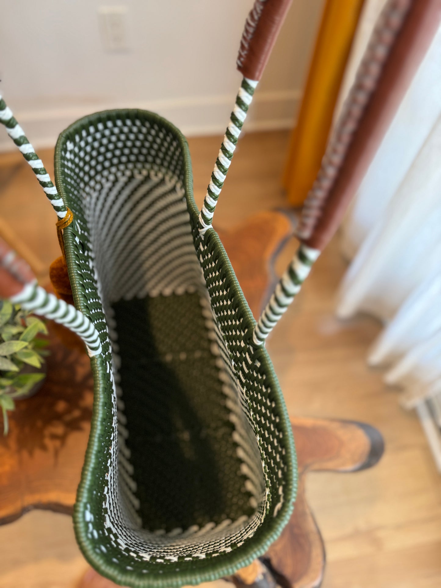 Camila Tote Bag w/ Leather Straps  | Large