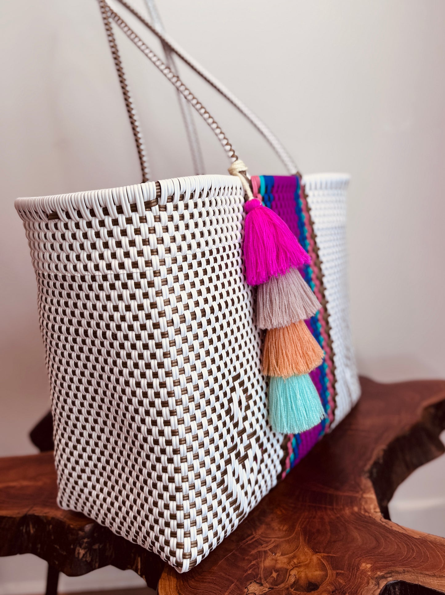 Playa Grande Tote  | Rainbow Road Hearts