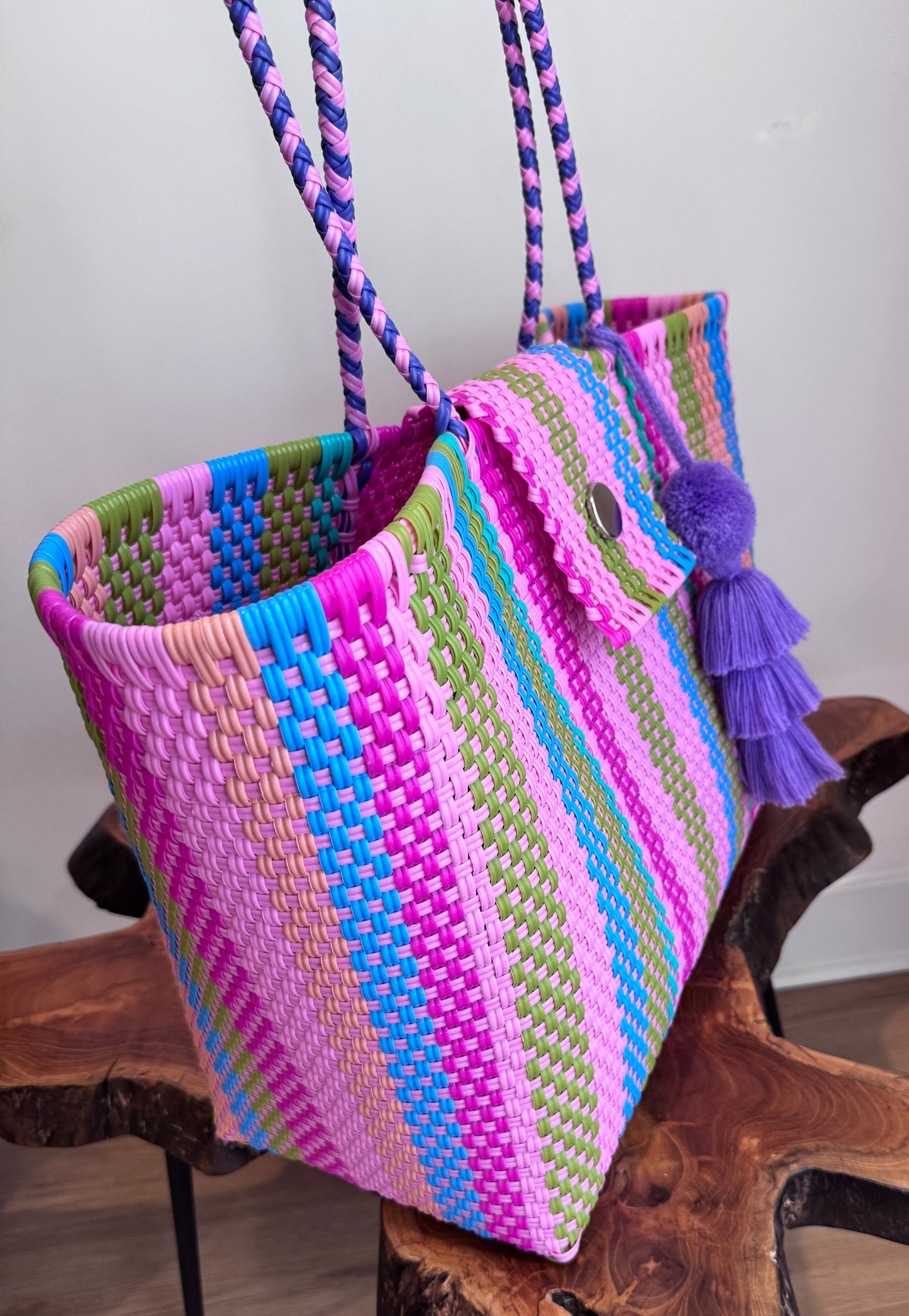 Playa Grande Tote  | Paleta Stripe