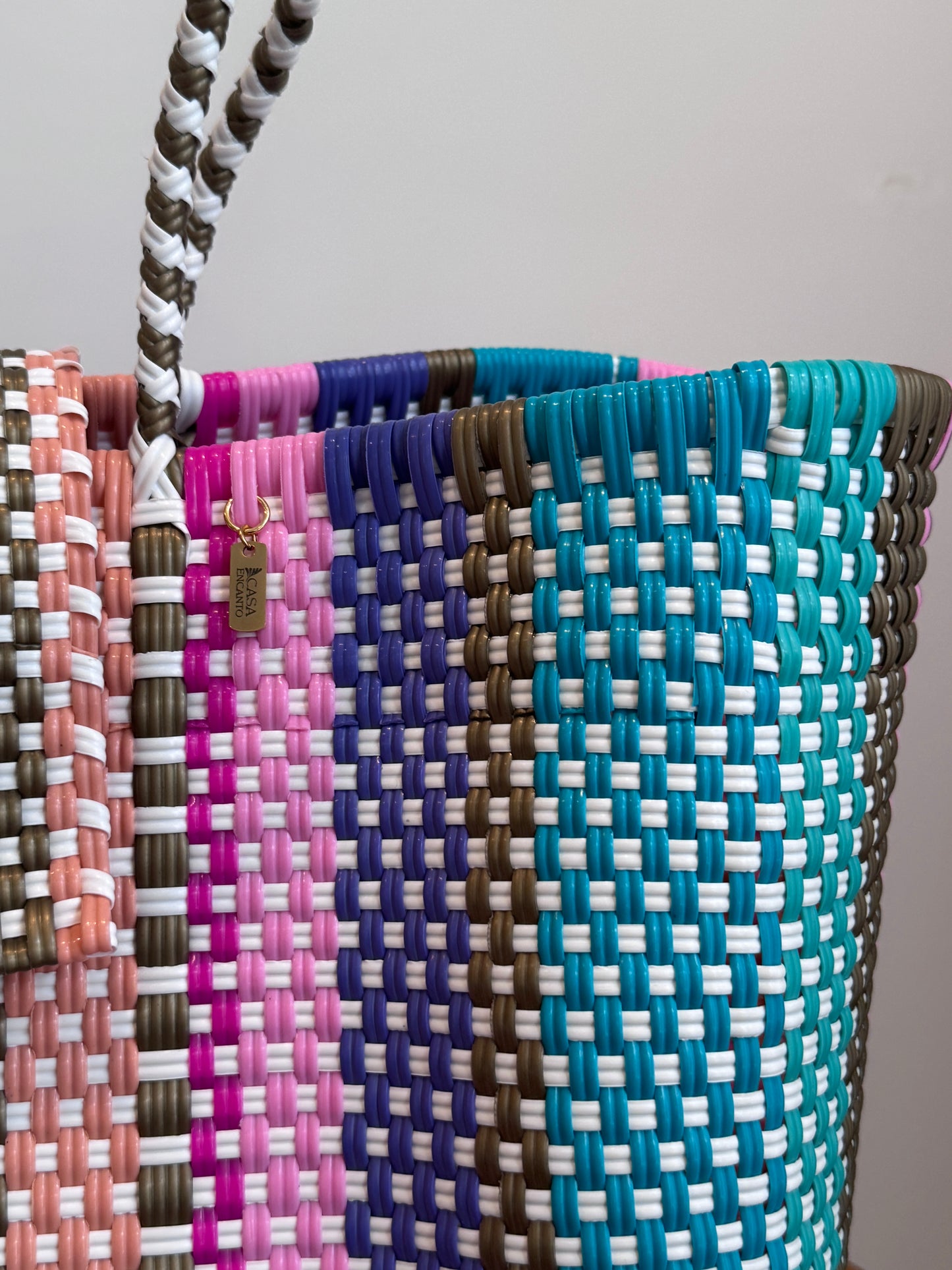 Playa Grande Tote  | Confetti Stripe