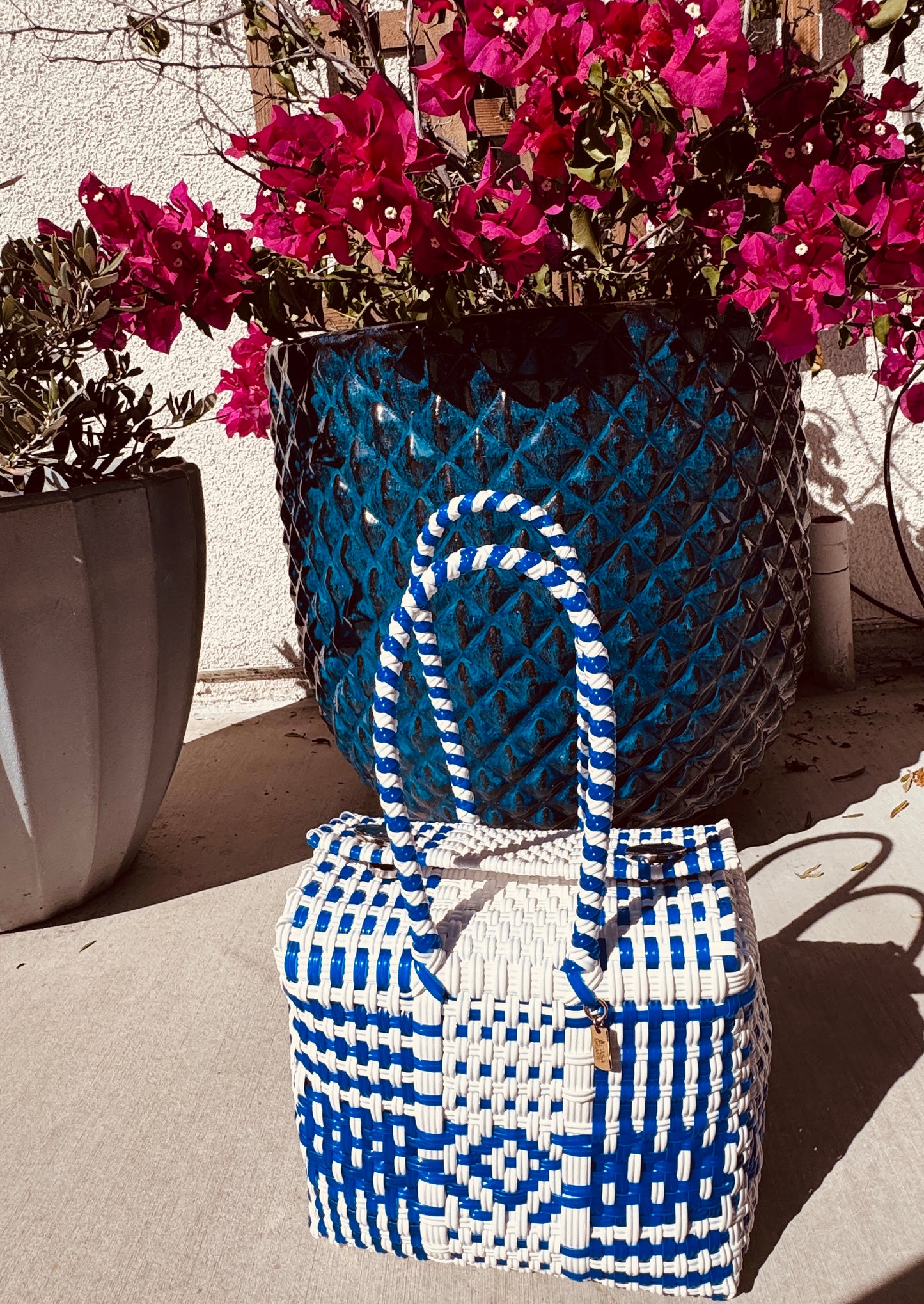 Mini Basket | Aztec Azure