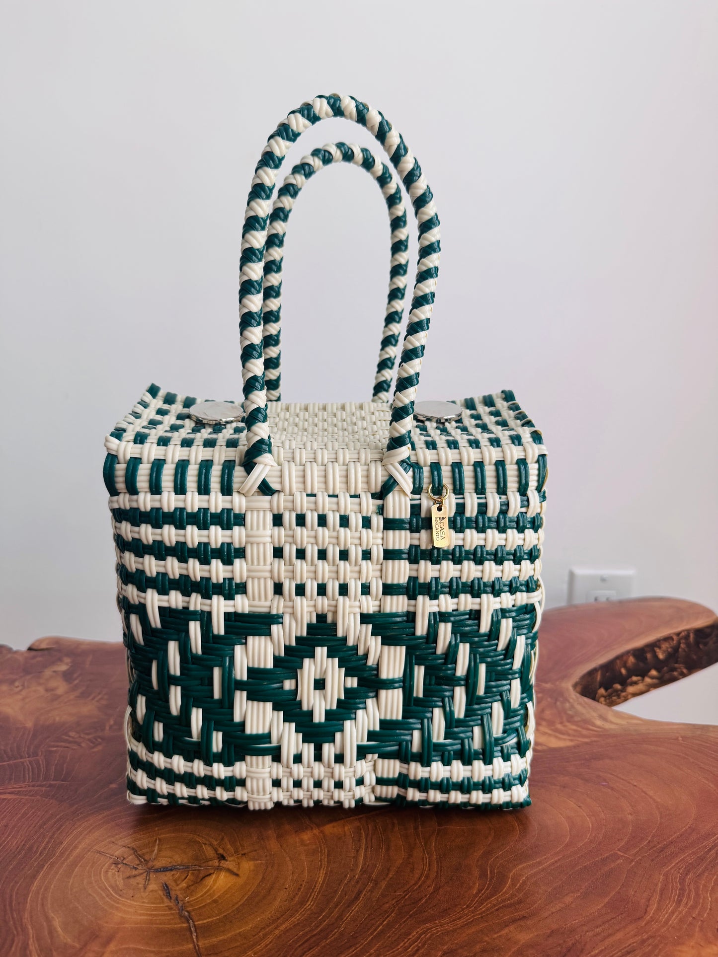 Mini Basket | Aztec Green