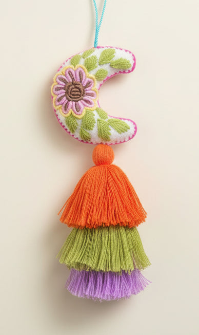 Luna pompom / White