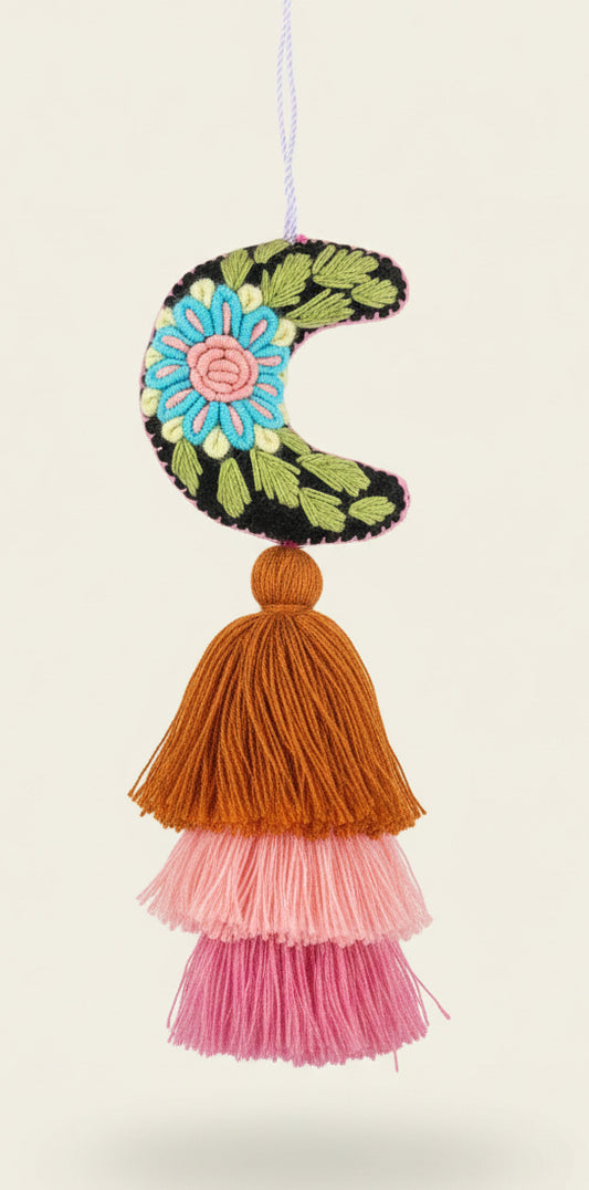 Luna pompom / Black