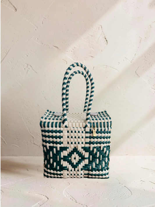Mini Basket | Aztec Green