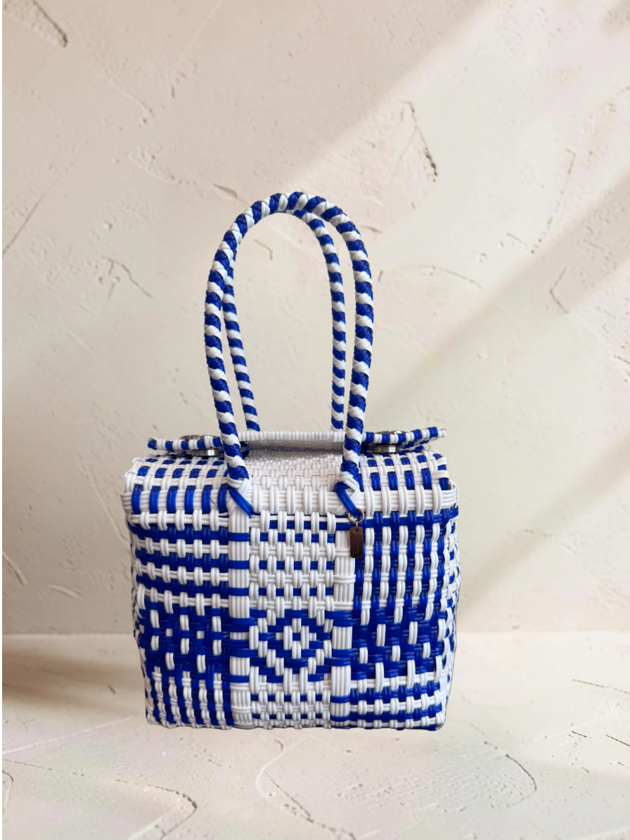 Mini Basket | Aztec Azure